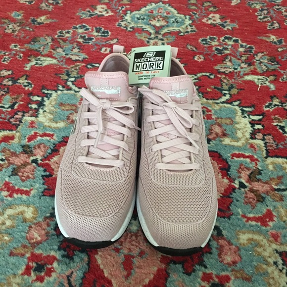 New Skechers Work Comp Toe Bulkin Balran Womens Sneakers 108033 Sz 8 - Picture 4 of 14